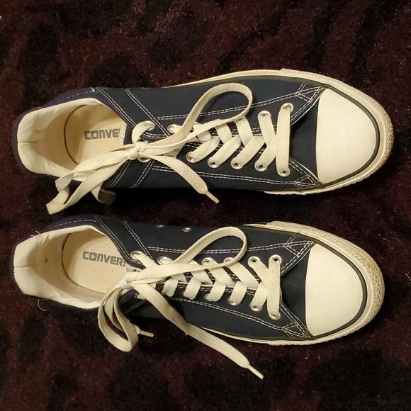 Men's Converse All Star Sneakers, 11, Navy